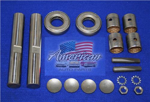 KPS DODGE TRUCK AT4 1-3 TON .860"""" X 5.44"""" KING PIN SET - KIT 25232