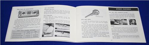 OM CHEV 1960 OWNERS MANUAL 20223