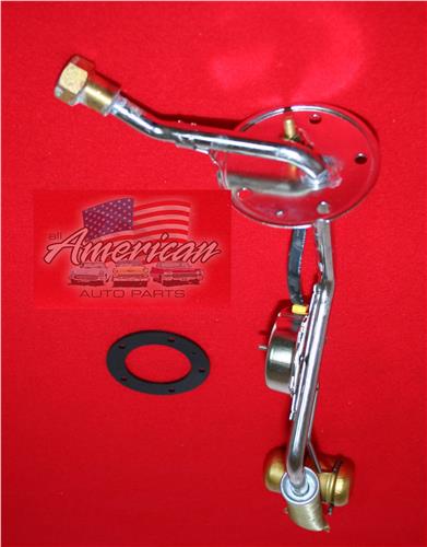 1955 - 1957 CHEV PASSENGER CAR FUEL TANK SENDER - EXCEPT WAGON DELIVERY. (SINGLE 3/8"" LINE) 29283