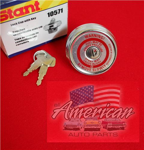 LGC CADILLAC 65-74 EXC ELDO LOCKING GAS CAP 1-3/8" NECK (MGC771) 25273