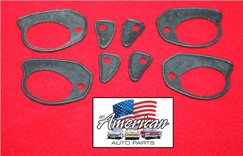 RW CHEV 1959 63-64 DOOR HANDLE GASKET SET W/BEAD EDGE 27809