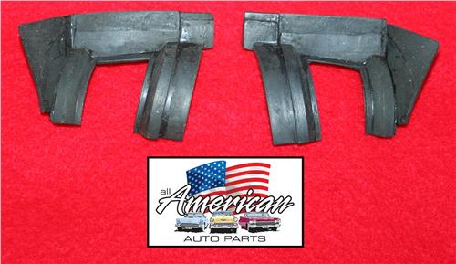 RW CHEV 59-60 4 DOOR HARDTOP FRONT DOOR LOCK PILLAR U SEAL - PAIR 27816