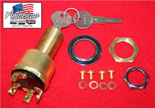 SS UNIVERSAL IGNITION STARTER SWITCH 25278