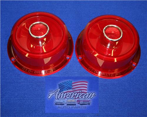 LENS FORD 55 MODEL INC T/BIRD TAIL LIGHT LENS 23932