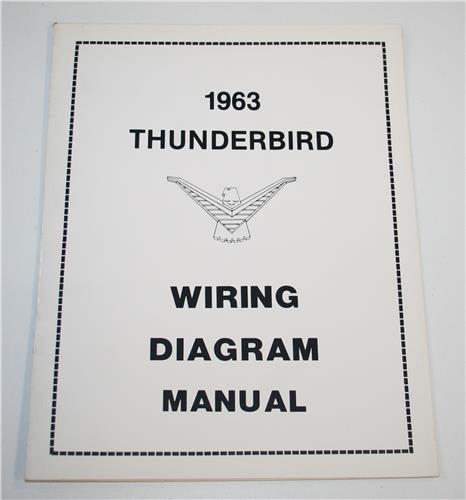 1963 THUNDERBIRD WIRING DIAGRAM 20256