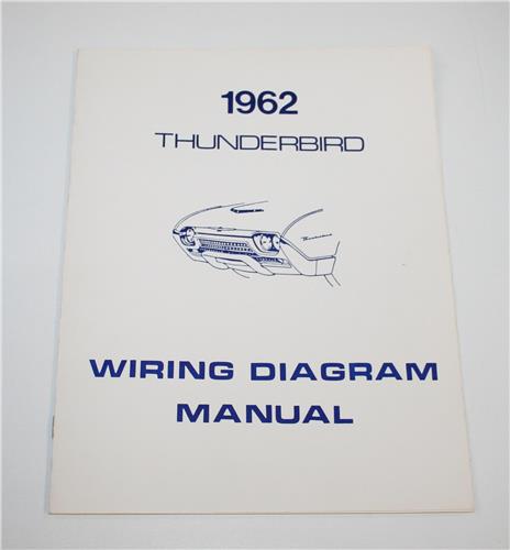 1962 THUNDERBIRD WIRING DIAGRAM 20243