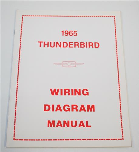 1965 THUNDERBIRD WIRING DIAGRAM 20286