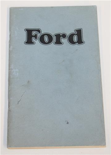 1974 FORD NEW VEHICLE OWNERS GUIDE 20391