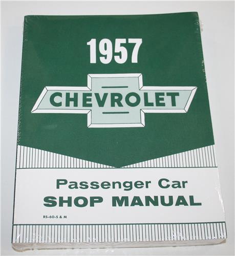 1957 CHEV WORKSHOP MANUAL 20196