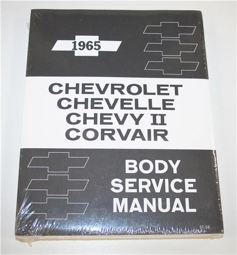 1965 CHEVELLE CHEVY II CORVAIR BODY SERVICE MANUAL 20272