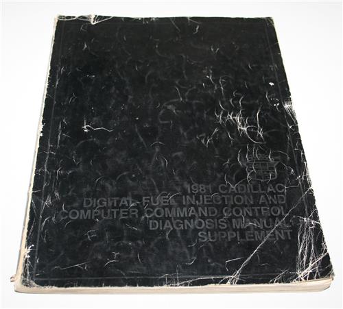1981 CADILLAC EFI DIAGNOSIS MANUAL SUPPLEMENT 20411