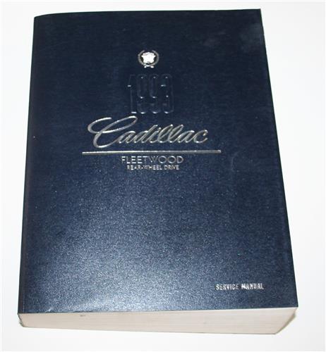 1993 CADILLAC FLEETWOOD SERVICE MANUAL 20432