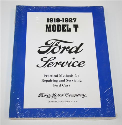 1919-1927 MODEL T WORKSHOP MANUAL 20115