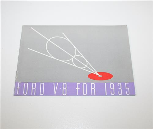 SB FORD 1935 16 PAGE COLOUR SALES BROCHURE 20129