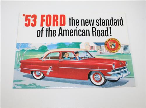 SB FORD 1953 ANNIVERSARY MODEL SALES BROCHURE 20165