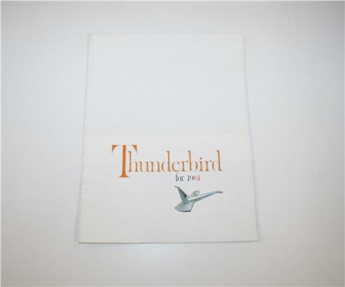 SB FORD 1961 THUNDERBIRD SALES BROCHURE 20235