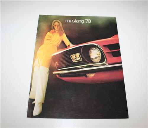 SB FORD 1970 MUSTANG SALES BROCHURE 20353