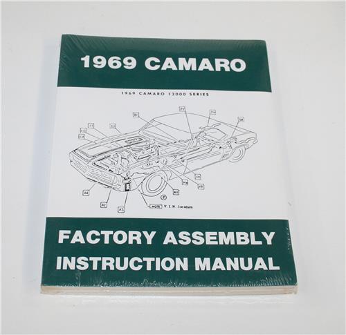 AM CHEV 1969 CAMARO ASSEMBLY MANUAL 20332