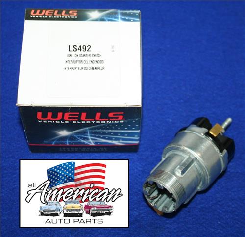 SW FORD 65-67 IGN STARTER SWITCH 25303