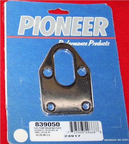 PBD CHEV 283-400 V8 FUEL PUMP MOUNTING PLATE 20930