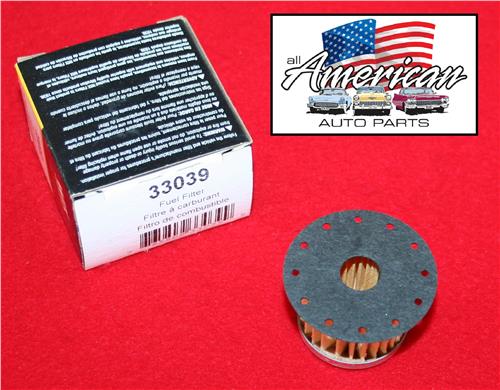 GF GM 57-67 FUEL FILTER S/A CG6 WIX 33039 A/CON CAR GF149  NO GASKET 23939