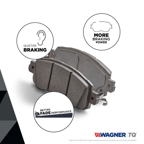 Disc Brake Pad Set Wagner Brake QC870
