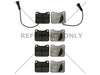 Disc Brake Pad Centric Parts 100.01000