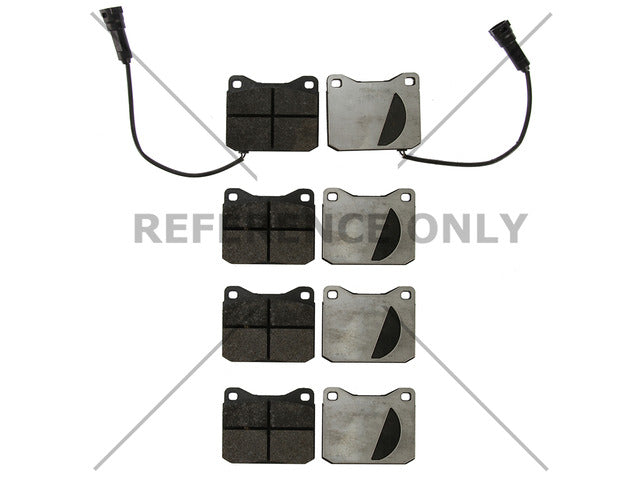 Disc Brake Pad Centric Parts 100.01000