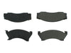 Disc Brake Pad Centric Parts 102.01020