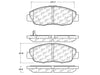 Disc Brake Pad Centric Parts 103.15780