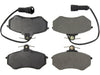 Disc Brake Pad Centric Parts 104.02900