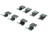 Disc Brake Pad Centric Parts 104.04280