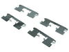 Disc Brake Pad Centric Parts 104.04510