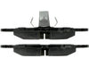 Disc Brake Pad Centric Parts 104.07250