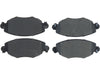 Disc Brake Pad Centric Parts 104.09100