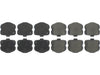Disc Brake Pad Centric Parts 104.11850