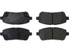 Disc Brake Pad Centric Parts 104.14540