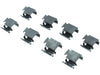 Disc Brake Pad Centric Parts 104.16181