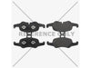 Disc Brake Pad Centric Parts 104.60900