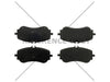 Disc Brake Pad Centric Parts 104.60940