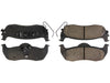 Disc Brake Pad Centric Parts 105.10410