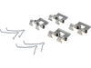 Disc Brake Pad Centric Parts 105.16470