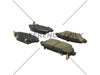 Disc Brake Pad Centric Parts 105.60290