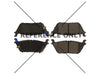 Disc Brake Pad Centric Parts 105.60500