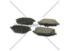 Disc Brake Pad Centric Parts 105.61000