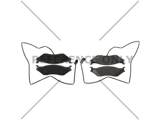 Disc Brake Pad Set Centric Parts 106.10661