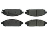 Disc Brake Pad Centric Parts 106.10800
