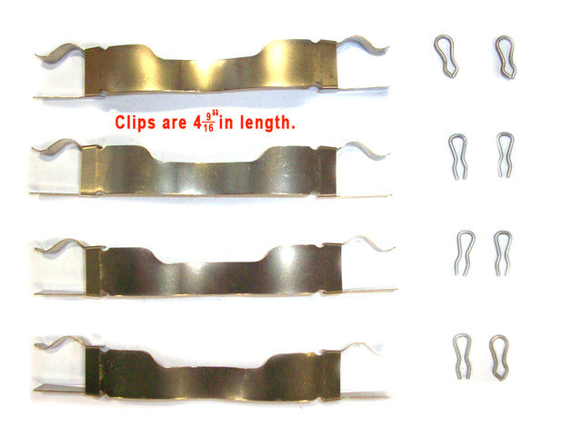 Disc Brake Hardware Kit Centric Parts 117.04001