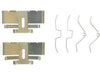 Disc Brake Hardware Kit Centric Parts 117.33012