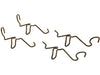 Disc Brake Hardware Kit Centric Parts 117.33016